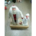 Дед мороз УССР Ивано-Франковск и снегурочка +коробка