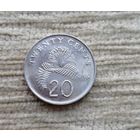 Werty71 Сингапур 20 центов 2009