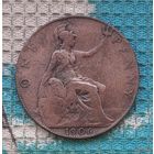 Великобритании 1 пенни 1906 года. Король Эдвард VII.