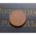 1 пфенниг 1967 (J) Германия ФРГ #01