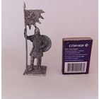 Викинг со знаменем.