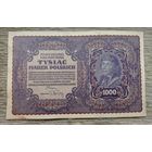 Werty71 Польша 1000 огромных марок польских 1919 Костюшко не злотых банкнота