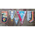 Вымпел ФК "Динамо" (Минск), участник европейских кубков. Цена за один вымпел