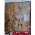 Икона "Матерь Божья троеручица" 19 век