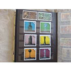 Альбом с марками - спорт - шахматы, футбол, хоккей, бокс - красивая и интересная коллекция марок