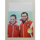 Карманный календарик. Без надписи. 1981 год. Олимпиада-80