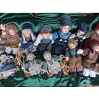 Куклы фарфоровые, кукла на качеле фарфоровая, кукла с фарфоровой головой набивная. Лот 2