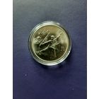 Китай. 1 юань, 1990. XI Азиатские игры - Танец с мечом.