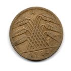 ГЕРМАНСКОЕ ГОСУДАРСТВО (ВЕЙМАРСКАЯ РЕСПУБЛИКА)   10 РЕНТЕНПФЕННИГОВ 1924 А БЕРЛИН