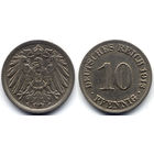 10 пфеннигов 1913 A, Германия, Берлин