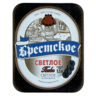 Этикетка пива Брестское светлое Брестский ПЗ М733
