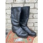 Сапоги яловые офицерские инд пошив 41р подошва подбита деревянными гвоздями немного БУ