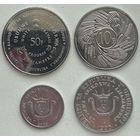 Бурунди 1, 5, 10, 50 франков 1980 - 2011 гг. Набор 4 шт.
