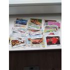 Вкладыши Турбо. 101 штука, разные серии, разное состояние. С рубля, без МЦ.