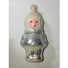 Ёлочная игрушка  , Укутышь - ребенок в шубке  СССР .