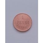 1 пенни 1909 года