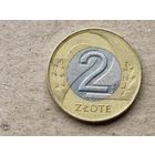 Польша 2 злотых, 2009г. (U-обм)
