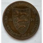 Джерси 1/12 шиллинга, 1877 1-10-26