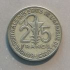 Западная Африка (ВСЕАО) 25 франков, 2007 г., КМ# 9