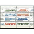 Железнодорожные локомотивы и вагоны