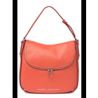 Marc Jacobs кожаная сумка Leather Hobo в оттенке beach blossom