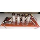 Плата электронных часов на индикаторах ИВ-3А