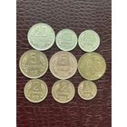 Болгария набор монет 1,2,5,10,20 стотинкт,  1962,1974г.г.