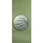 Исландия 10 крон 1996