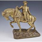 Статуэтка бронзовая