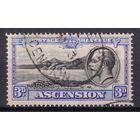 148.BrK. Великобритания. Колонии. Асенсьон. Георг V. Местные мотивы. 1934 г. 3d. Mi.#26.