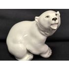 Статуэтка.. Белый медведь ЛФЗ .