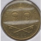 Ватикан 20 лир 1967 г. В холдере