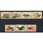 Камбоджа - 1987 - Исторические конструкции летательных аппаратов - [Mi. 875-881] - полная серия - 7 марок. MNH.  (Лот 77Hk)-T41P44