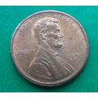 1 цент США 1991 г.в.