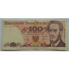 Польша 100 Злотых 1988 Серия -RH-, XF, 431