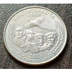 США , 2006     D    Квотер штата Южная Дакота    ( 1-8-3 )