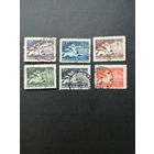 Польша 1948 Полная серия марок "Кентавр" (гашение без клея, на 5 марках наклейки) Mi.479-484 каталог 3.40 евро