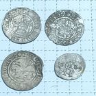 Лот монет #11 "Полугроши" 1607, 1609 и двуденарий 1569