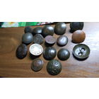 Пуговицы 17 шт