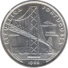 Португалия 20 эскудо, 1966 Открытие моста Антониу Салазара UNC