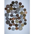 Монеты разных стран 50 шт
