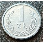 Польша 1 злотый, 1989    ( 2-2-3 )