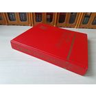 Альбом с марками - поезда, паровозы. железная дорога, транспорт, техника, марки и блоки, Борнео и др