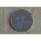 Сан-Томе и Принсипи 1000 добр 1997 с 1 руб