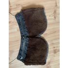 Оригинальный капюшон  на меховую техническую  чёрную куртку ВВС  для районов Крайнего Севера и морской авиации кроме ЧФ и БФ.