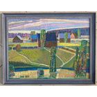 Сковородко О.А "Весна в Слободке", 2021г. Холст, масло. Размер 60х44 см.