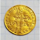 Дукат в отличном состоянии 1752 год