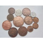 Монеты Великобритании 15шт. без повтора.