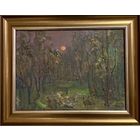 Гомонов В.К "Прыгожая Беларусь", 1992г. Холст , масло. Размер 24х32,5см.