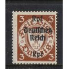 Германия Рейх 1939 Надп на марках Данцига #716**